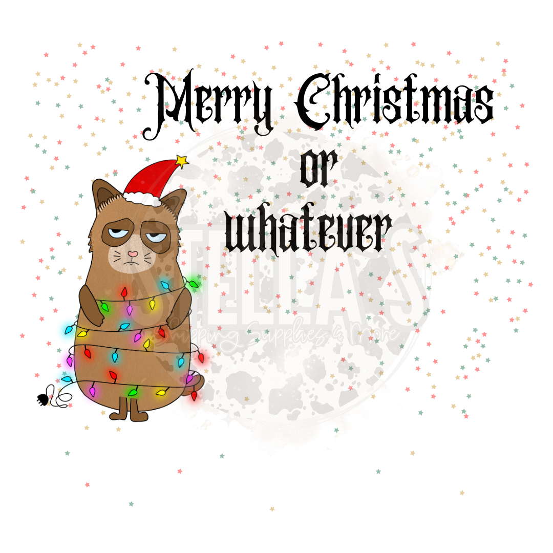 Grumpy Christmas Stickers