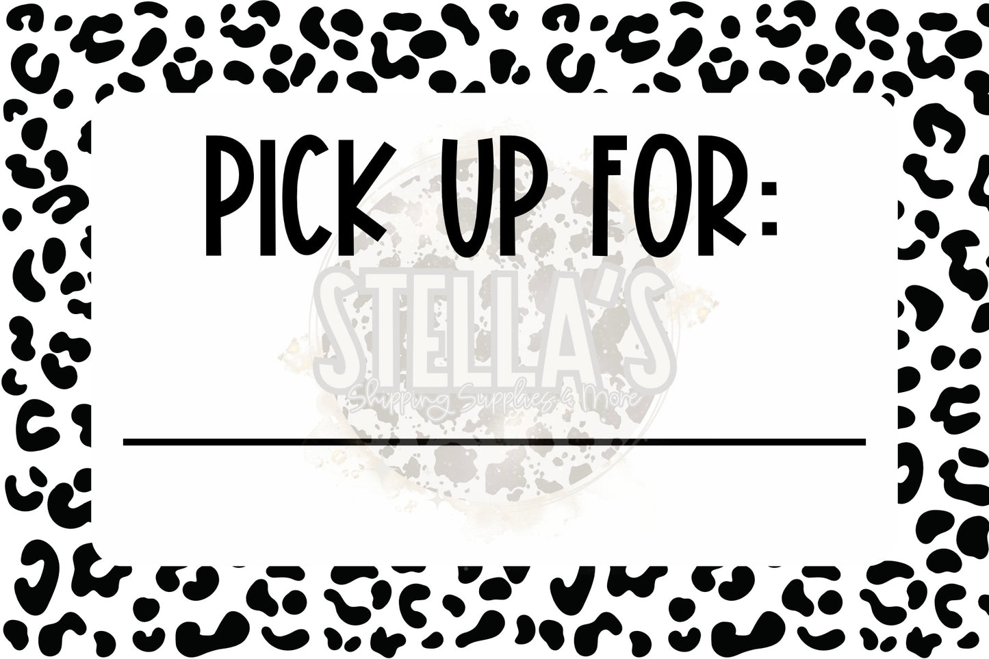 4x6 Cheetah Lover Pickup Thermal Sticker