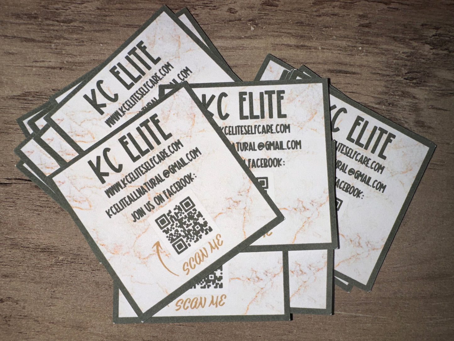 2” Custom Business Cards