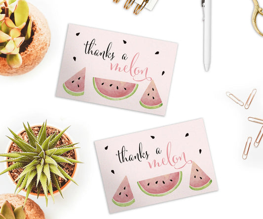 4x6 Melon TY Cards
