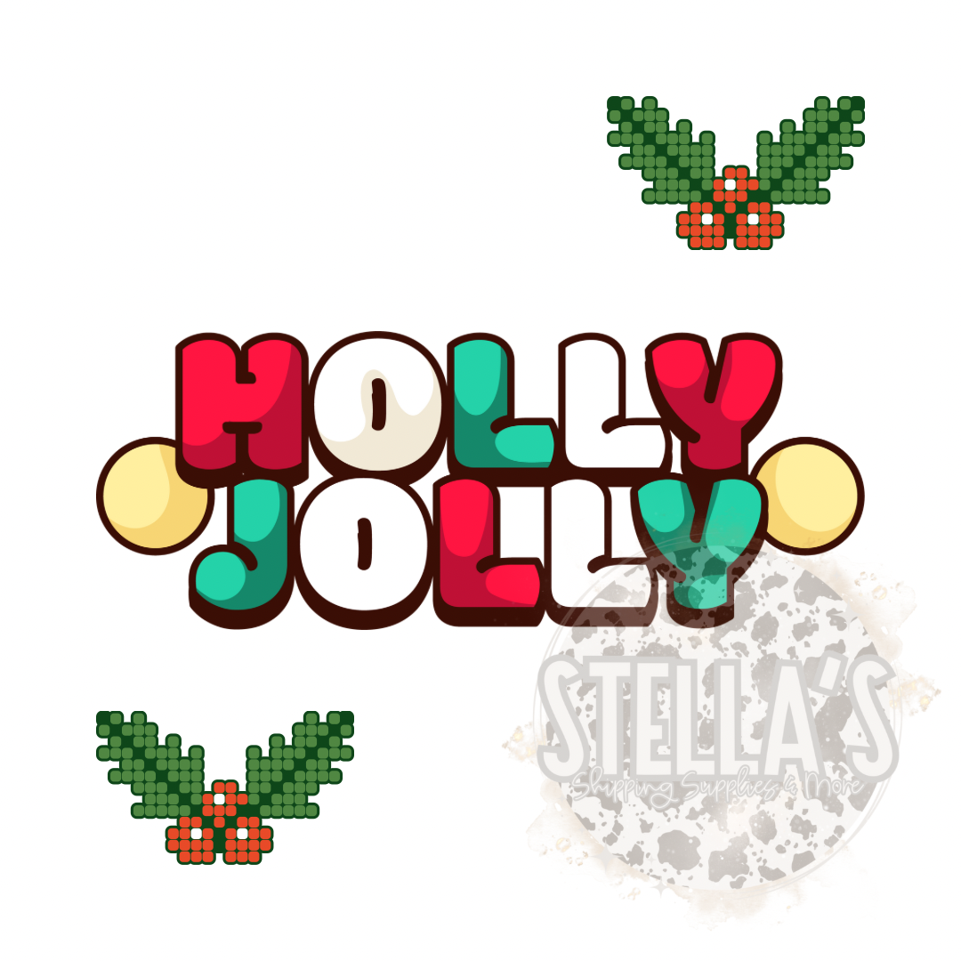 Holly Jolly Stickers