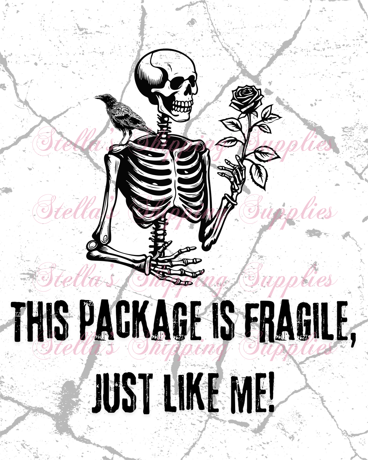 Fragile Like Me Stickers