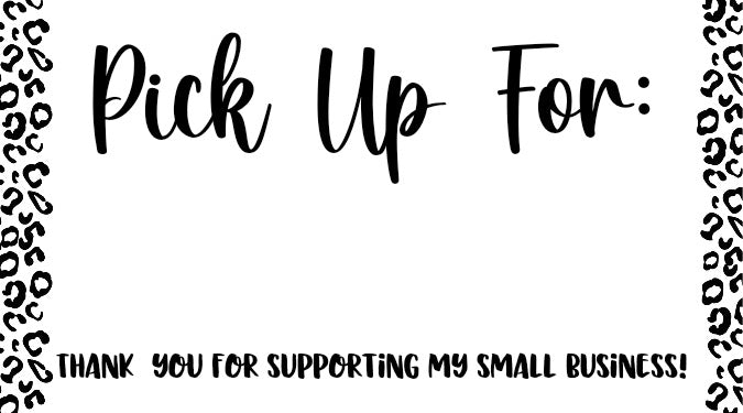 New Cheetah Pickup Thermal Stickers