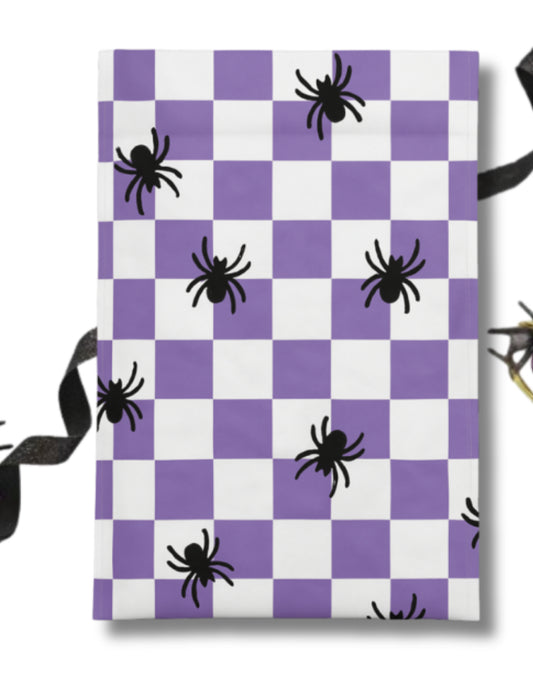10x13 Purple Spider Checkered