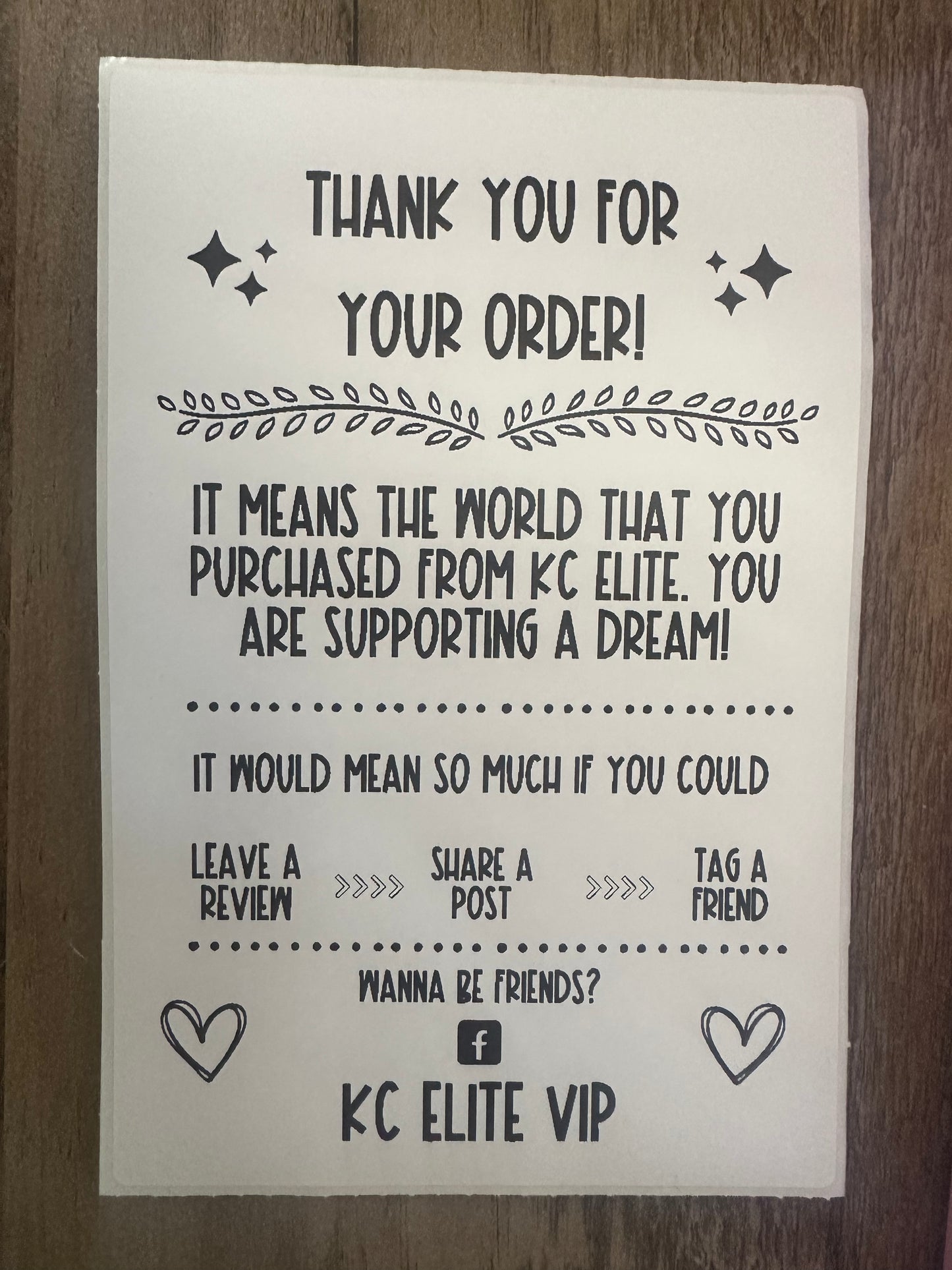 Custom 4x6 Thermal Stickers - PLEASE READ DESCRIPTION