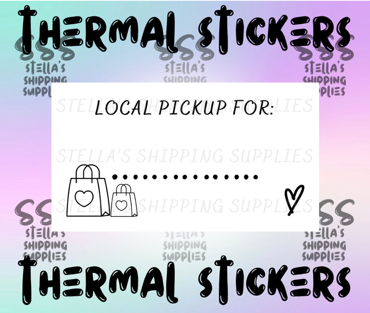 Local Thermal Stickers