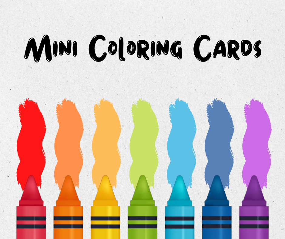 Custom Coloring Cards
