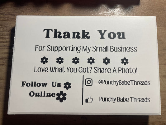 4x6 Custom Retro Thermal Sticker