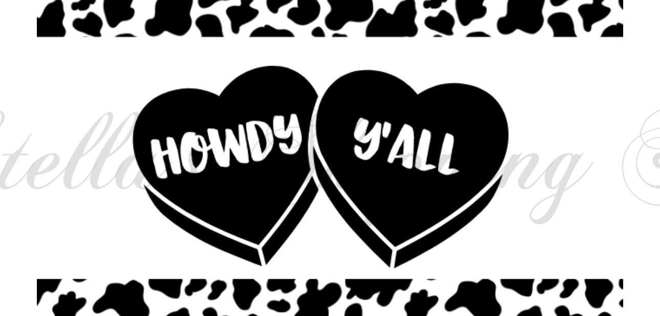 Howdy Y’all Thermal Stickers