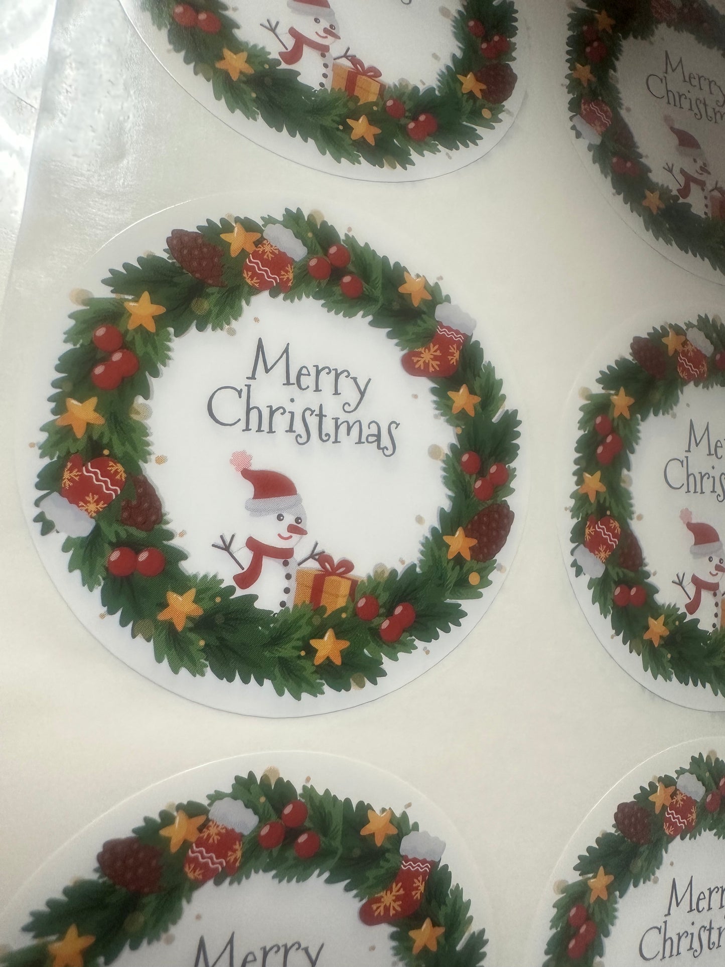 Merry Christmas Stickers
