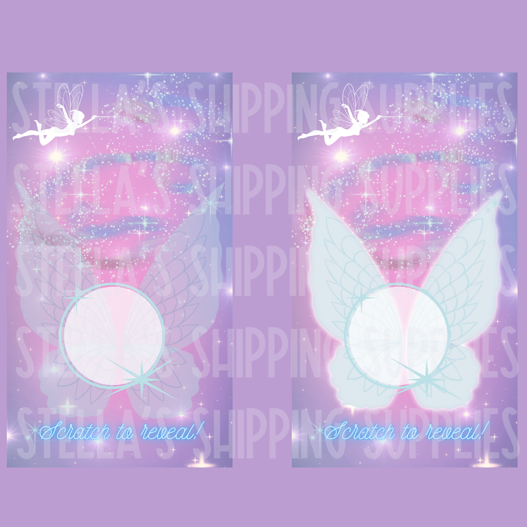 Fairy Scratch Off Card Set