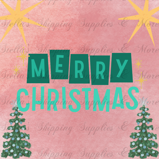 Retro Christmas Digital/Sticker