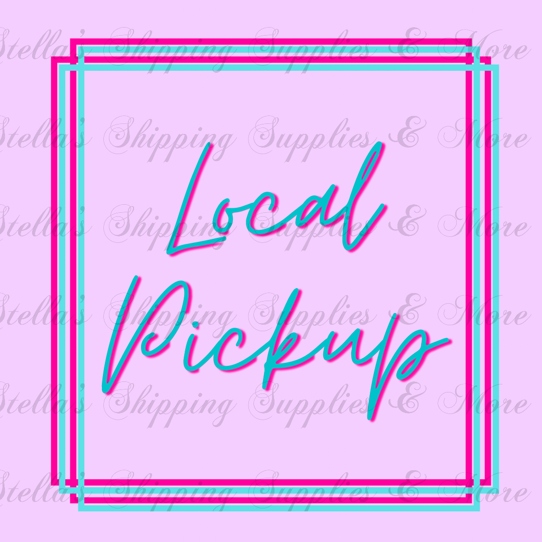 Local Pickup Digital/Sticker