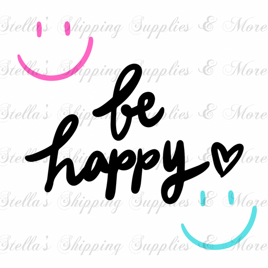 Be Happy Digital/Sticker