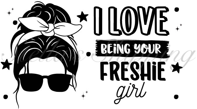 Freshie Girl Thermal Stickers