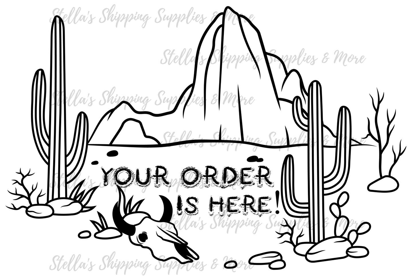 Desert Sand Thermal Stickers