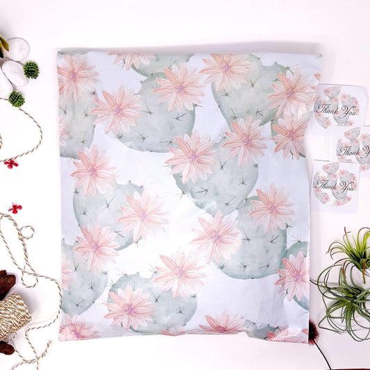 10x13 Flowering Cactus