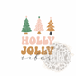 Holly Jolly Vibes Stickers