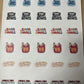 Assorted Shop Small Sticker Sheet