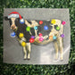 Festive Cow Adult Transfer