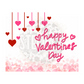 Valentines Day Hearts Stickers