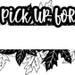 Pickup - Leaves Thermal Stickers