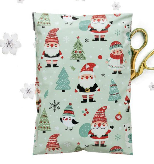 10x13 Woodland Santa