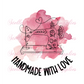 Handmade With Love Stickers