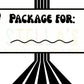 4x6 Retro Package For Pickup Thermal Sticker