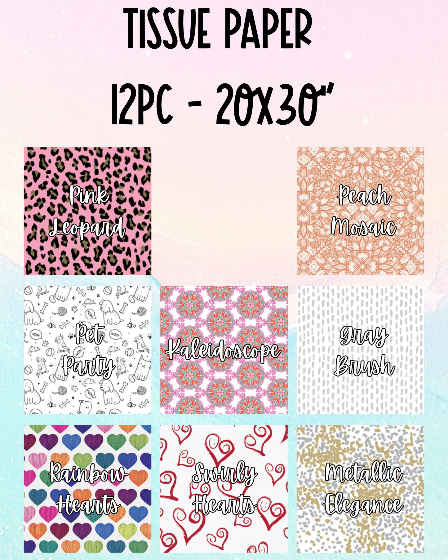 Patterned Tissue Paper