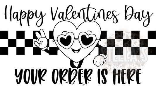 Happy Valentine’s Day Thermal Stickers