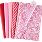 14.5x20” Ast. Valentine Tissue Paper