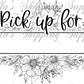 2.25x1.25” PU Floral Box Thermal Stickers
