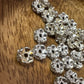 10pk 8mm Wavy Rhinestone Spacers