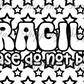 2.25x1.25” Fragile Do Not Bend Hollow Stars Thermal Stickers