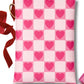 6x9 Checkered Heart