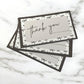 Black Bow Thank You Cards