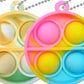 Mini Fidget Popper Keychain