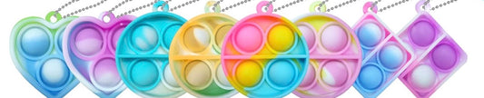 Mini Fidget Popper Keychain
