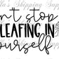 2.25x1.25” Beleafing Yourself Thermal Stickers