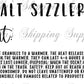 2.25x1.25” Salt Sizzlers Thermal Stickers