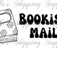 2.25x1.25” Bookish Mail Thermal Stickers