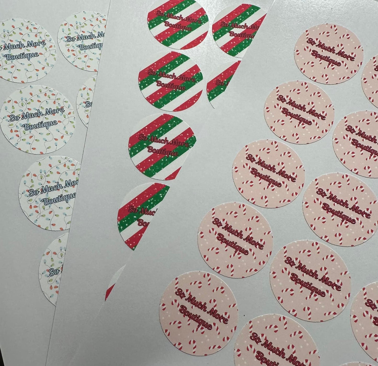 Christmas Custom Stickers