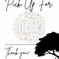 4x6 Book Lovers Pickup Thermal Sticker