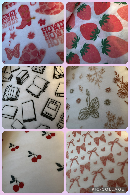 15x19 Custom Printed Tissue Paper