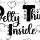 2.25x1.25” Pretty Things Inside Thermal Stickers