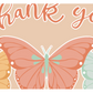 4x6 Butterfly TY Cards