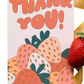 4x6 Strawberry TY Cards