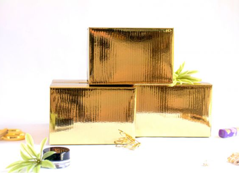 6x6x4 Gold Box