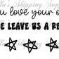 2.25x1.25” Leave Us A Review Thermal Stickers